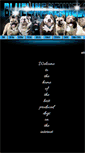 Mobile Screenshot of bluelinekennels.us
